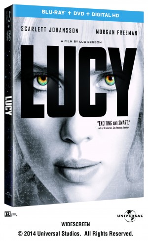 LUCY. (Blu-ray/DVD Art). ©Universal Studios.