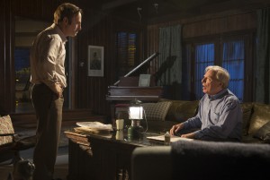 Bob Odenkirk as Saul Goodman, Michael McKean as Chuck in Better Call Saul. ©Ursula Coyote/AMC