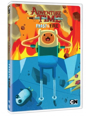 ADVENTURE TIME: FROST & FIRE (DVD Art). ©Cartoon Network/Warner Bros. Home Entertainment.