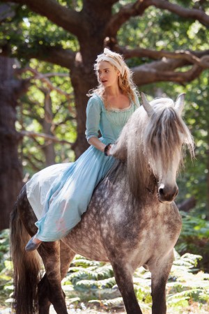 Lily James is Cinderella in Disney's live-action CINDERELLA,. ©Disney Enterprises. CR: Jonathan Olley.