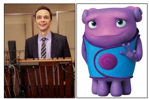 JIm Parsons voices Oh in HOME. ©DreamWorks Ainmations.