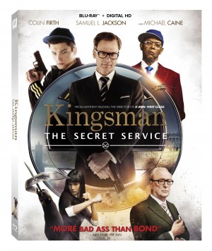 KINGSMAN: THE SECRET SERVICE. (Blu-ray / DVD Artwork). ©20TH Century Fox.
