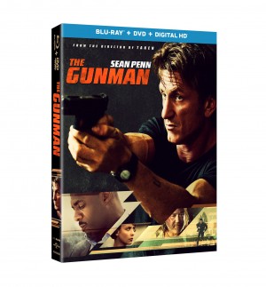 THE GUNMAN. (Blu-ray/DVD Artwork). ©Universal Studios.