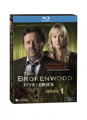 THE BROKENWOOD MYSTERIES SEASON 1. (Blu-ray / DVD artwork)/ ©Acorn Media.