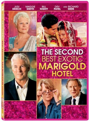THE SECOND BEST EXOTIC MARIGOLD HOTEL. (DVD Artwork). ©20th Century Fox.