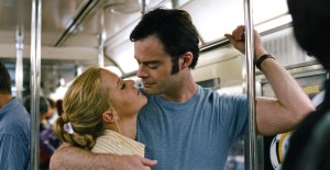 Amy (AMY SCHUMER) on a date with Aaron (BILL HADER) in TRAINWRECK. ©Universal Studios. CR: Mary Cybulski.