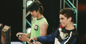 Cameron Boyce (right) stars in GAMER'S GUIDE TO PRETTY MUCH EVERYTHING. ©Disney Enterprises. CR: Ron Tom.