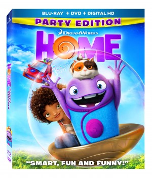 HOME. (Blu-ray/DVD Artwork). ©20th Century Fox.