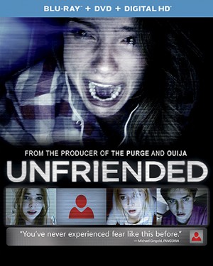UNFRIENDED (Blu-ray/DVD Artwork). ©Universal Studios.