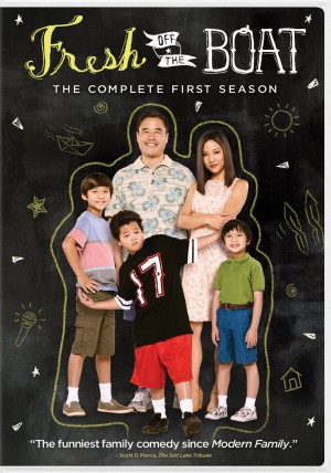 FRESH OFF THE BOAT: THE COMPLETE FIRST SEASON. (DVD Artwork). ©ABC.