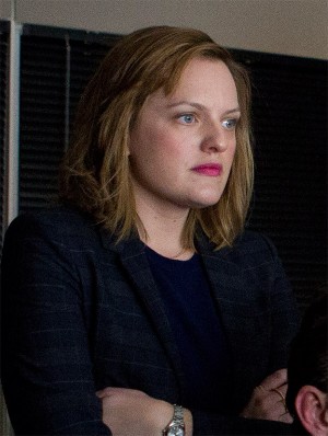 Elisabeth Moss as Lucy Scott in TRUTH. ©RatPac Truth LLC / Sony Pictures. CR: Lisa Tomasetti.
