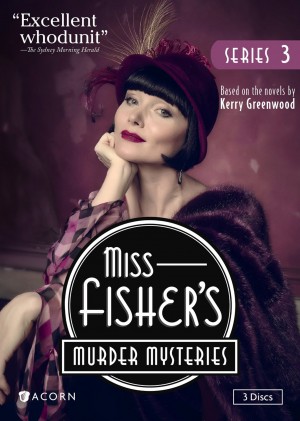 MISS FISHER'S MURDER MYSTERIES SEASON 3. (DVD Artwork). ©Acorn.