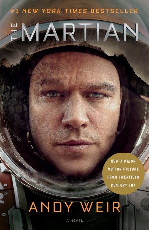 THE MARTIAN by Andy Weir. (Book Cover). ©Random House.
