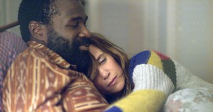 (l-r) Tunde Adebimpe and Kristen Wiig star in NASTY BABY. ©The Orchard.