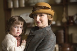 Laura Carmichael as Lady Edith Crawley in DOWNTON ABBEY. ©Carnival Film & Television Ltd. CR: Nick Briggs.