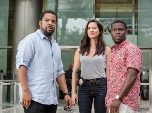 (L to R) ICE CUBE as James, OLIVIA MUNN as Maya and KEVIN HART as Ben star in RIDE ALONG 2. ©Universal Pictures. CR: Quantrell D. Colbert.