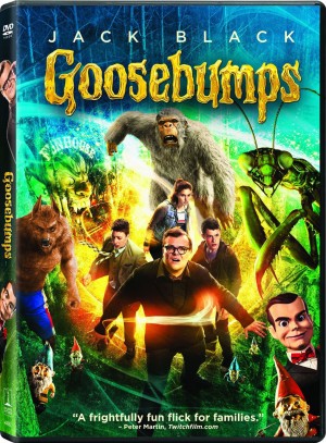 GOOSEBUMPS. (DVD Artwork)> ©Sony Pictures Home Entertainment.