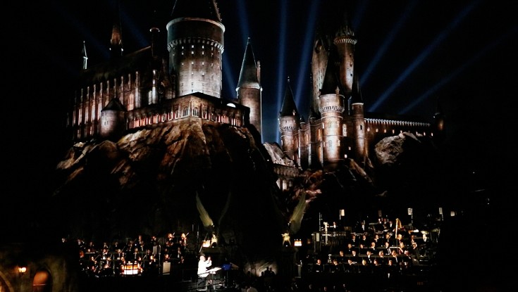 Universal Studios Holds Fireworks Spectacular with  ‘Harry Potter’ Attraction Premiere