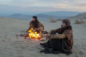 (l to r) Ewan McGregor stars as 'Jesus' and Tye Sheridan as 'Son' in the imagined chapter of Jesus' forty days of fasting and praying, LAST DAYS IN THE DESERT. ©Broad Green Pictures.CR: Gilles Mingasson / Broad Green Pictures
