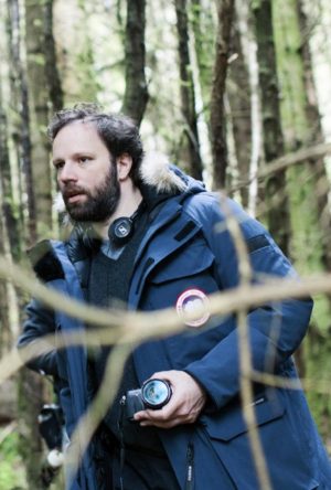 Director Yorgos Manthimos on the set of THE LOBSTER. ©A34 Films.