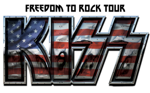 Legendary rock band KISS heads out on its 35-city Freedom to Rock Tour in July.