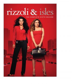 RIZZOLI & ISLES: THE COMPLETE SIXTH SEASON. (DVD Artwork). ©Warner Home Entertainment.