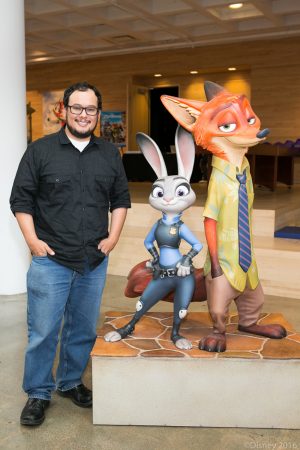 Voice over talent and animator Raymond Persi at the ZOOTOPIA In-Home Global Press Event. ©Disney. CR: Kayvon Esmaili.