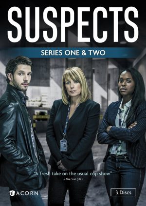 SUSPECTS SERIES ONE & TWO. (DVD Artwork).  ©Acorn.