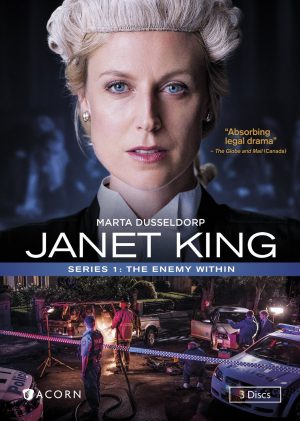 JANET KING SERIES 1: THE ENEMY WITHIN. (DVD Artwork). ©Acorn.