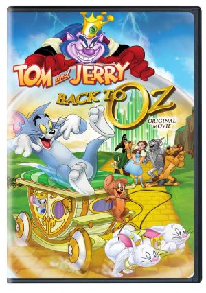 TOM AND JERRY BACK TO OZ. (DVD Artwork). ©Turner Home Entertainment.