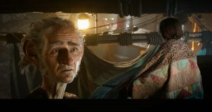 The Big Friendly Giant (Oscar (TM) winner Mark Rylance) introduces Sophie (Ruby Barnhill)  to the wonders and perils of Giant Country in Disney's THE BFG. ©Storyteller Distribution Co. LLC.
