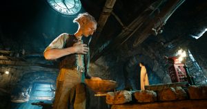 Disney's THE BFG is the imaginative story of a young girl named Sophie (Ruby Barnhill) and the Big Friendly Giant (Oscar (TM) winner Mark Rylance) and their adventures in Giant Country in the film THE BFG. ©Storyteller Distribution Co, LLC.