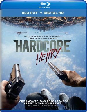 HARDCORE HENRY. (DVD Artwork). ©Universal Studios Home Entertainment.