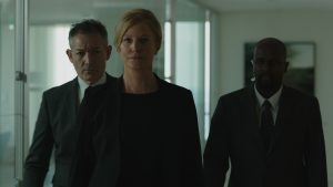(center) Anna Gunn stars in EQUITY. ©Sony Pictures Classics.