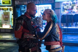 (l-r) Will Smith as Deadshot and Margot Robbie as Harley Quinn in SUICIDE SQUAD. ©Warner Bros.  Entertainment/Ratpac Entertainment. CR: Clay Enos.
