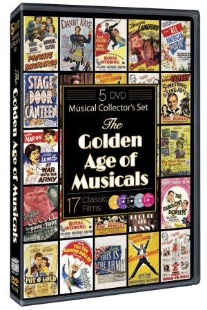 THE GOLDEN AGE OF MUSICALS. (DVD Artwork). ©Film Chest.