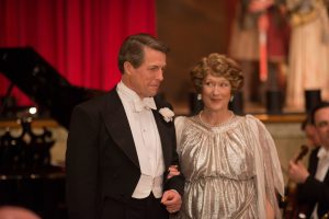 Meryl Streep as Florence Foster Jenkins and Hugh Grant as St Clair Bayfield in FLORENCE FOSTER JENKINS. ©Paramount Pictures. Nick Wall.