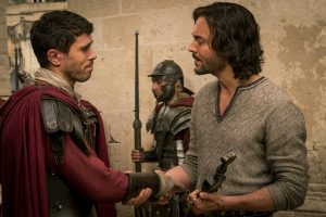 Toby Kebbell plays Messala Severus and Jack Huston plays Judah Ben-Hur in BEN-HUR. ©Paramount Pictures and Metro-Goldwyn-Mayer Pictures.CR: Philippe Antonello