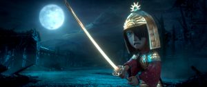 Kubo (voiced by Art Parkinson) faces off against the vengeful Moon King in animation studio LAIKA’s epic action-adventure KUBO AND THE TWO STRINGS, ©Laika Studios/Focus Features
