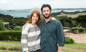Co-stars explore New Zealand on location.