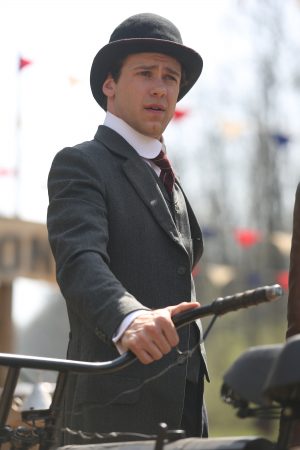 Bug Hall as Arthur Davidson in HARLEY AND THE DAVIDSONS. ©Discovery Communications. CR: Keith Bernstein.