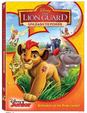 THE LION GUARD: UNLEASH THE POWER. (DVD Artwork). ©Walt Disney Studios.