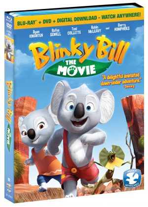 BLINKY BILL THE MOVIE! (DVD Artwork). ©Shout! Kids.
