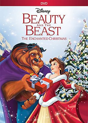 BEAUTY AND THE BEST THE ENCHANTED CHRISTMAS. (DVD Artwork). ©Walt Disney Home Video.