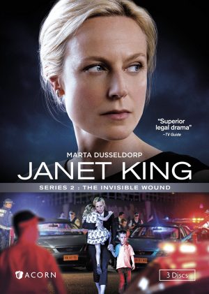 JANET KING SERIES 2: THE INVISIBLE WOUND. (DVD Artwork). ©Acorn.