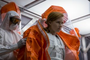 Amy Adams as Louise Banks in ARRIVAL. ©Paramount Pictures. CR: Jan Thijs.