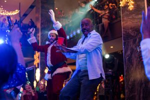(L-R) T.J. Miller as Clay Vanstone and Courtney B. Vance as Walter in OFFICE CHRISTMAS PARTY . ©Paramount Pictures. CR: Glen Wilson.