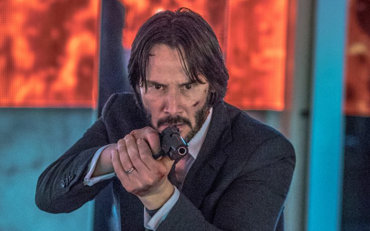 Photos: Laurence Fishburne, Keanu Reeves Reunite in ‘John Wick’ Sequel