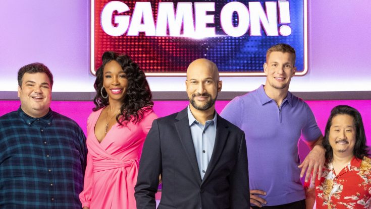 Tennis Champ Venus Williams Takes a Swing At Football Player Rob Gronkowski on ‘Game On!’ Game Show