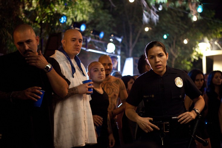 ‘Ugly Betty’s’ America Ferrera Dons Badge in ‘End of Watch’